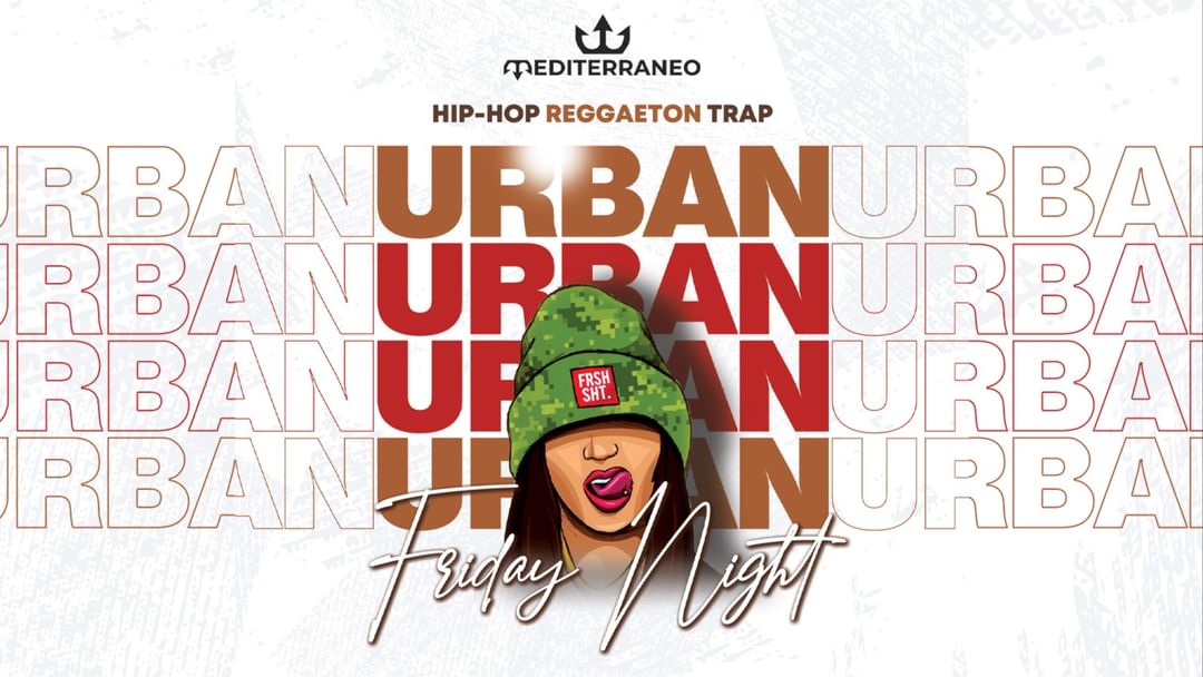 Urban Friday Party-Eventplakat