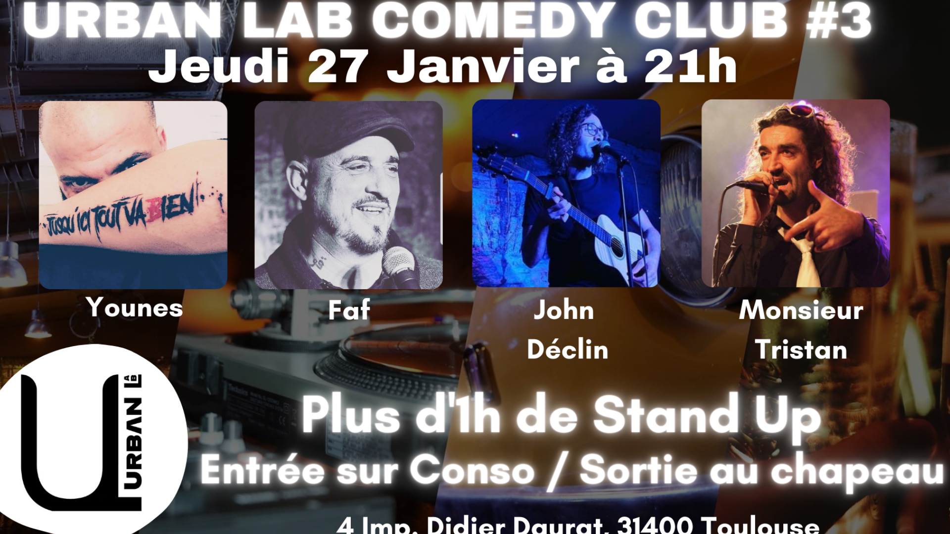 Urban Lab Comedy Club #4