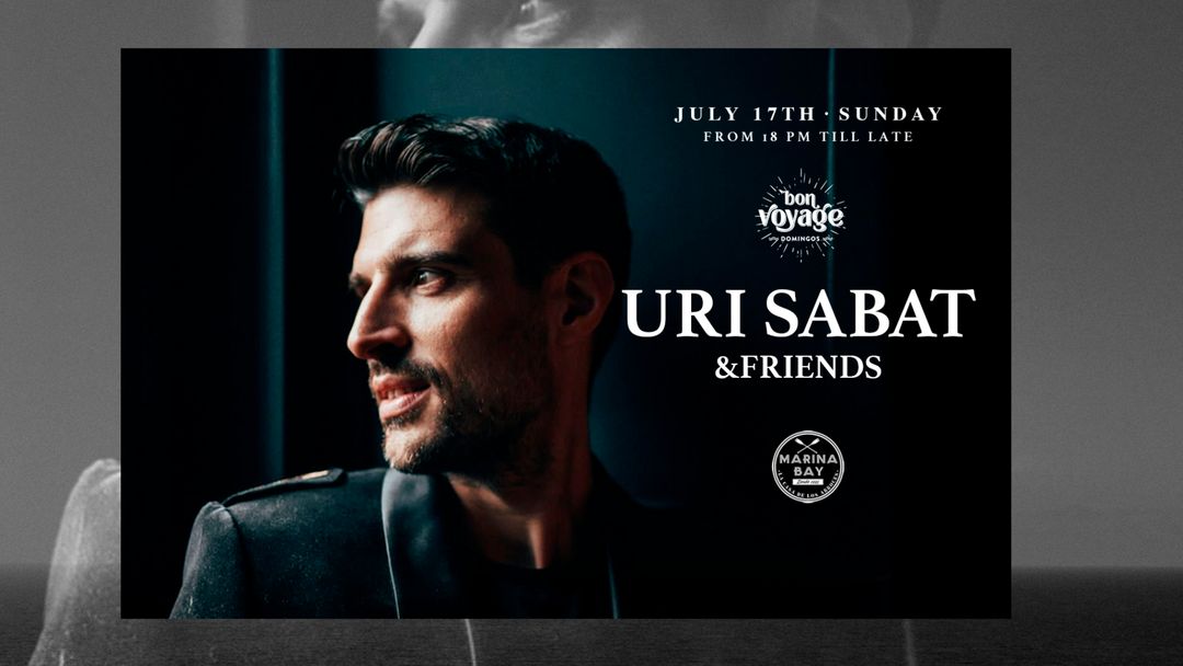 Cartel del evento Uri Sabat and friends by Bon Voyage