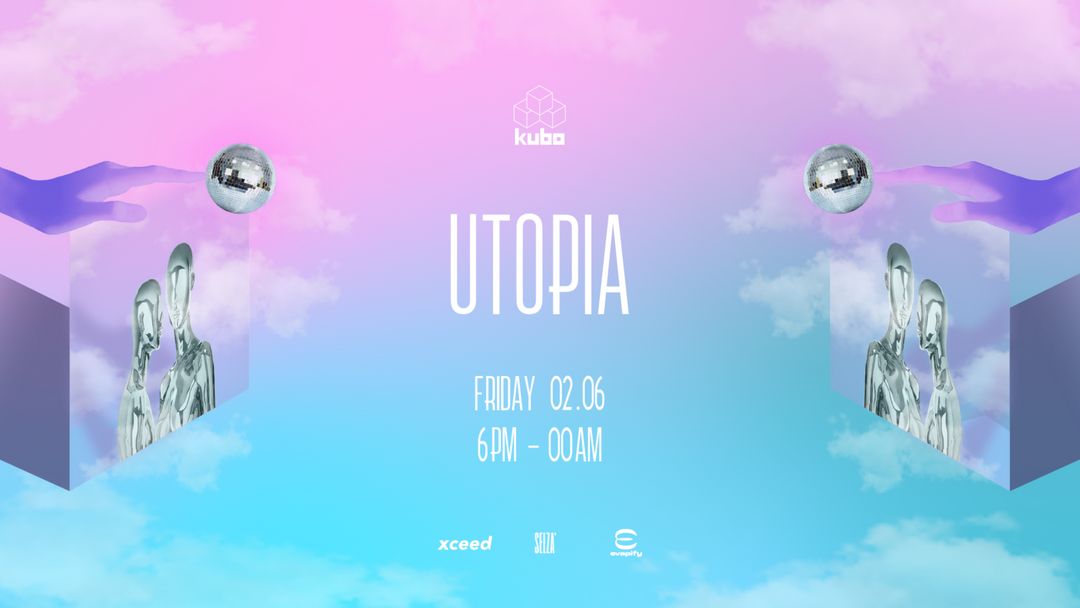 Utopia x Kubo -Eventplakat