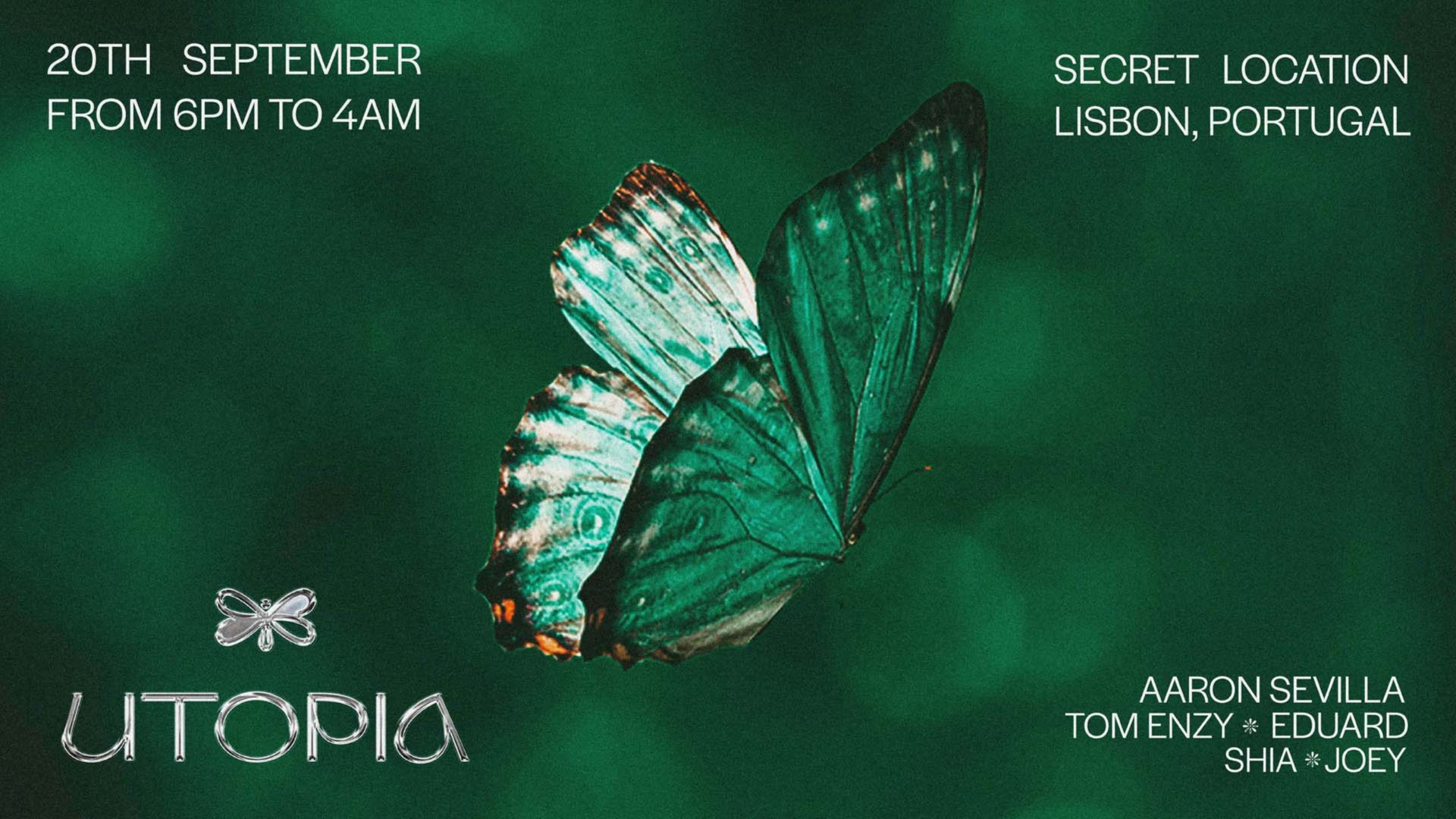 UTOPIA x SECRET LOCATION (AARON SEVILLA | TOM ENZY | EDUARD | SHIA | JOEY)  image
