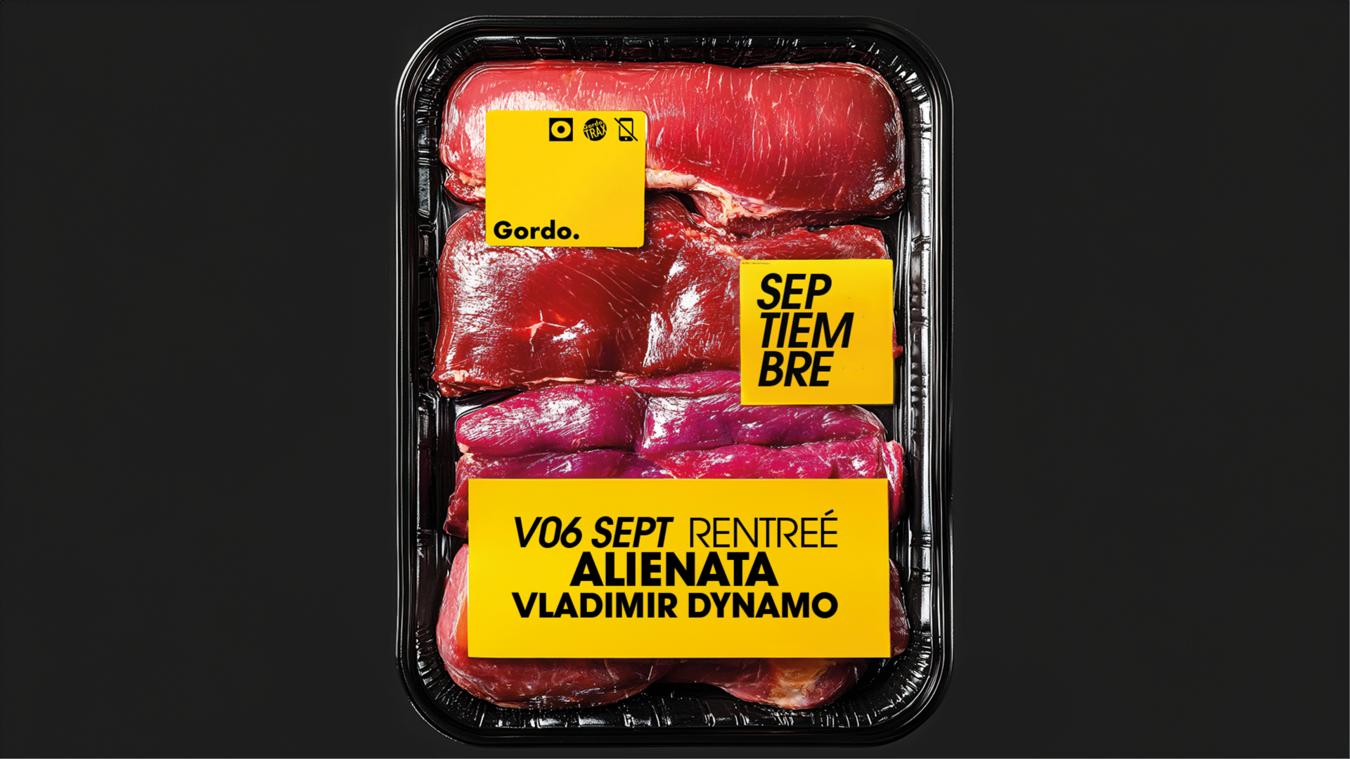 V06 GORDO - RENTREÉ - ALIENATA + VLADIMIR DYNAMO en LATEX image