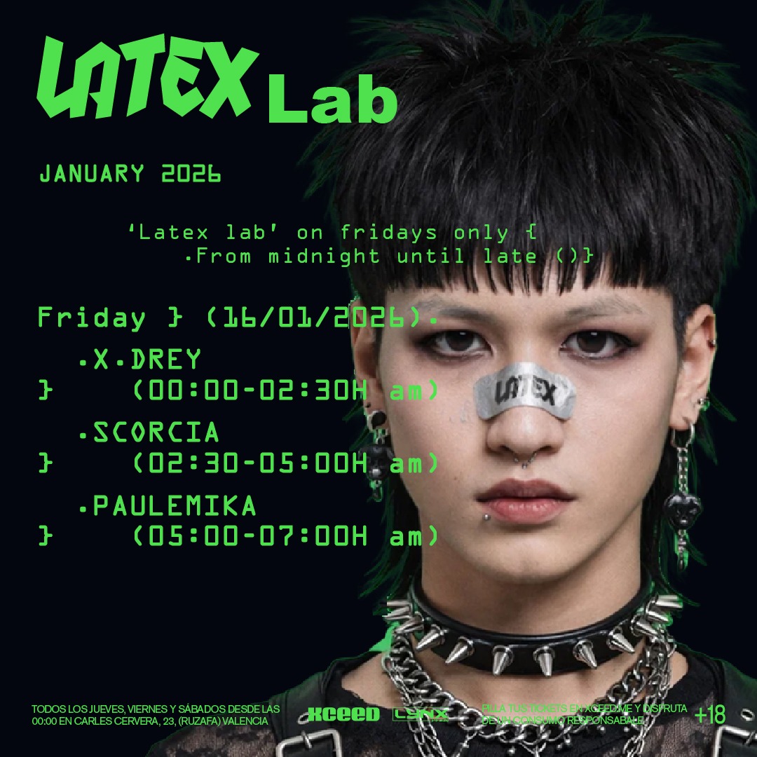 V16/01 LATEX LAB.: X.DREY + SCORCIA + PAULEMIKA en LATEX
