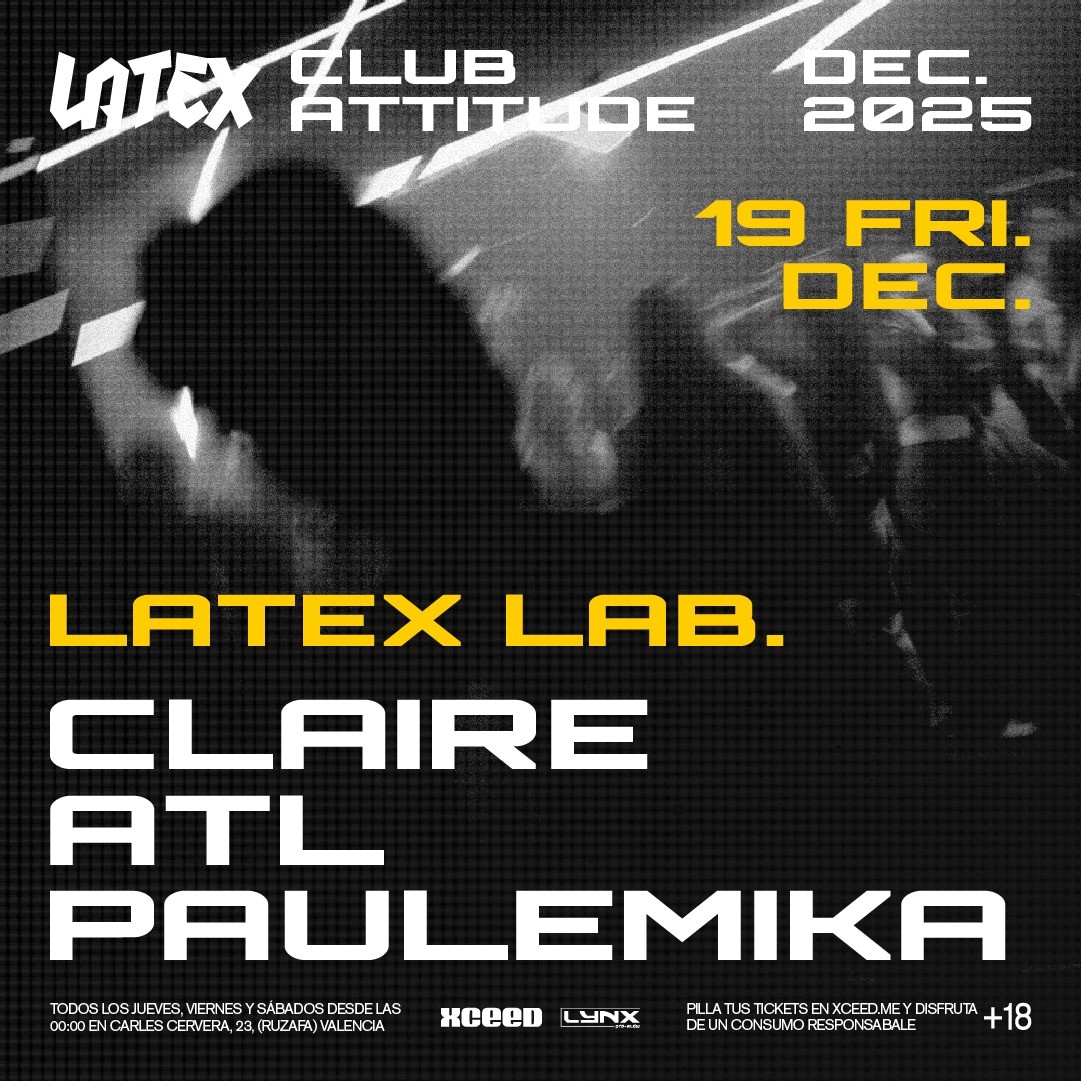 V19/12 LATEX LAB.: CLAIRE + ATL + PAULEMIKA image