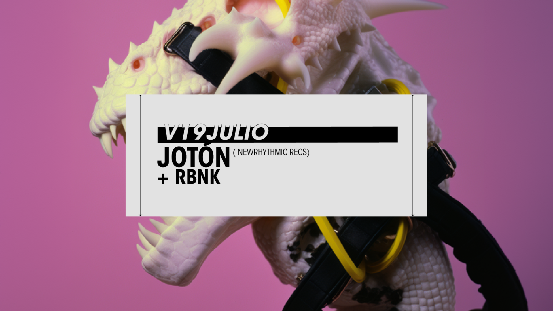 V19 GORDO - JOTÓN (NEWRHYTHMIC RECS) + RBNK  image