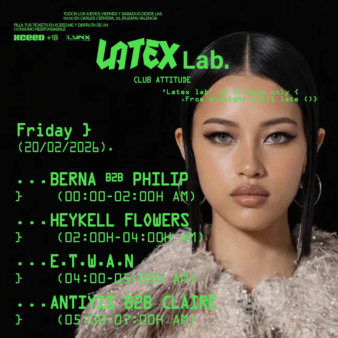 V20/02 LATEX LAB. W/GRASA x FIESTO “ATOMO” en LATEX image