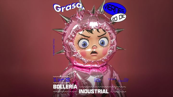 Cover for event: V20 GRASA: BOLLERÍA INDUSTRIAL en LATEX