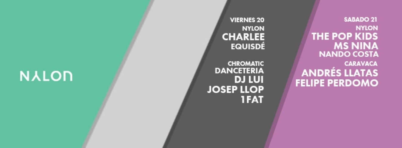 V20. NYLON con Charlee y Equisdé.  Chromatic con Dj Lui, 1Fat y Josep Llop image