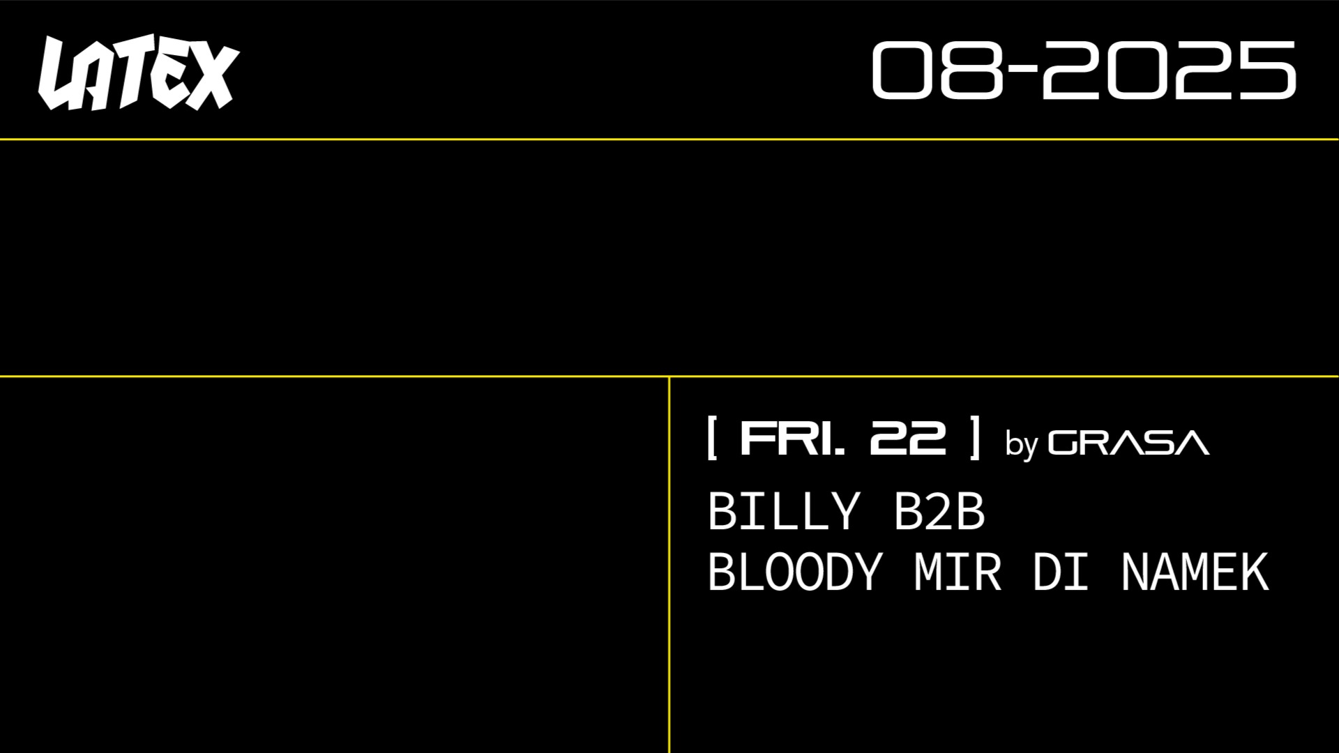 V22/08 GRASA: BILLY B2B BLOODY MIR DI NAMEK en LATEX image