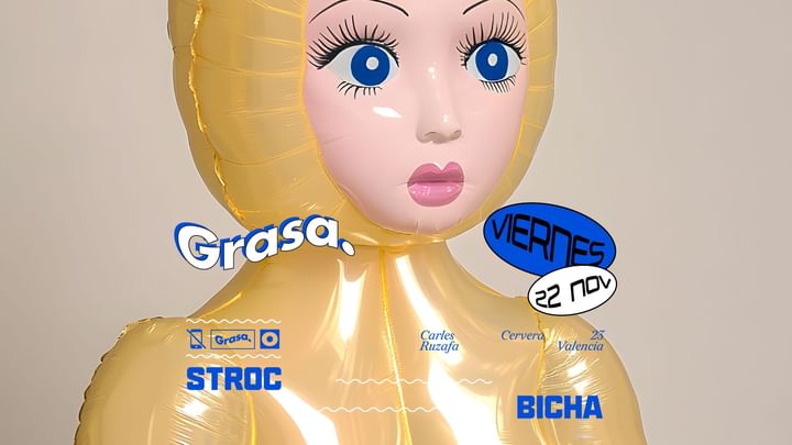 Cover for event: V22 GRASA con STROC y BICHA - en LATEX