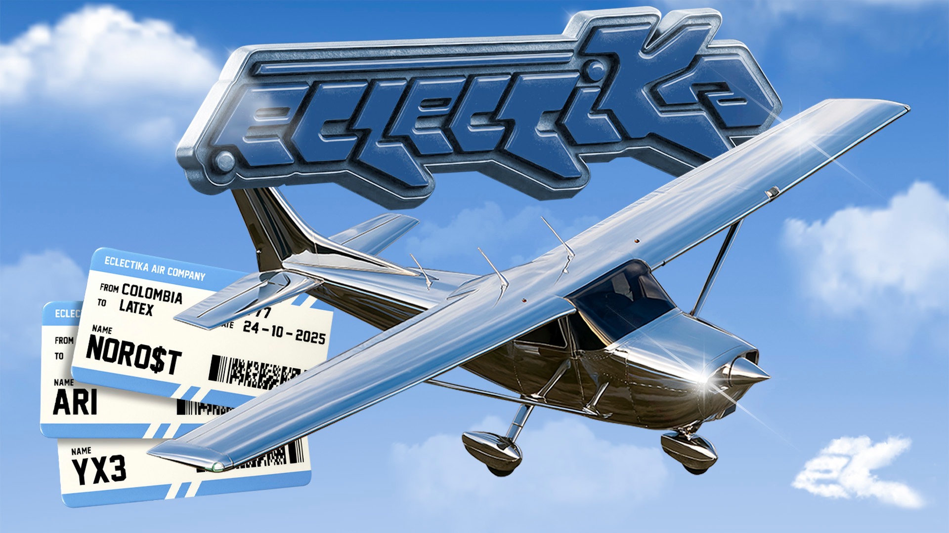 V24/10 ECLECTIKA: ARI + NORO$T + YX3 en LATEX image