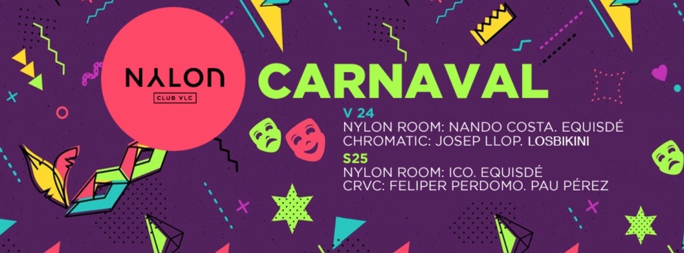 V24. NYLON:Nando Costa y Equisdé. CHROMATIC: LosBikini y Josep Llop. image