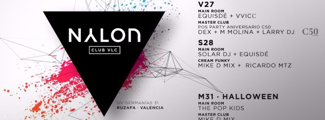 V27. NYLON: Equisdé + VVICC. MASTERCLUB: Dex + M Molina + Larry Dj image