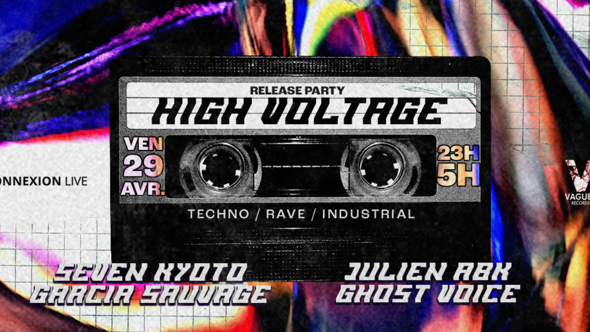 Vagues Records Release Party: [VVA002] High Voltage image