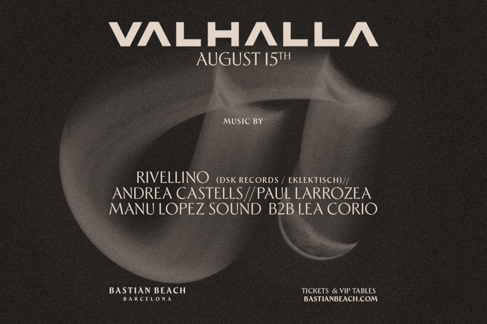 Valhalla pres. Rivellino, Andrea Castells, Paul Larrozea, Manu Lopez Sound, Lea Corio image