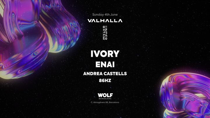 Cover for event: Valhalla & Underwater pres. Ivory, Enai, Andrea Castells, 86Hz