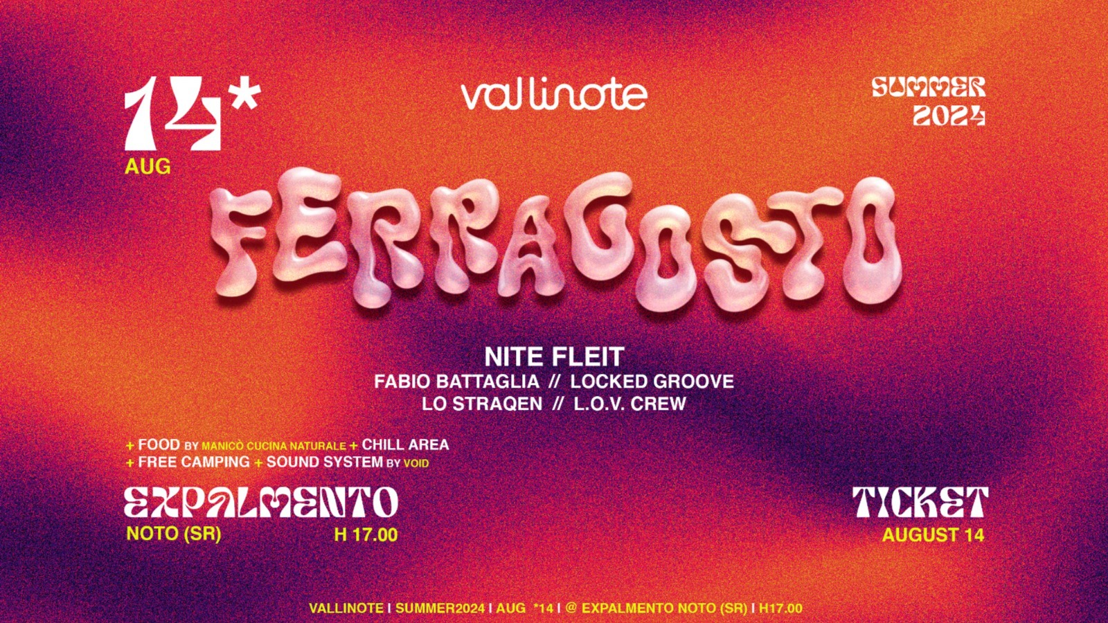 Vallinote - Nite Fleit , L.O.V. Crew, Locked Groove, Lo Straqen, Fabio Battaglia image