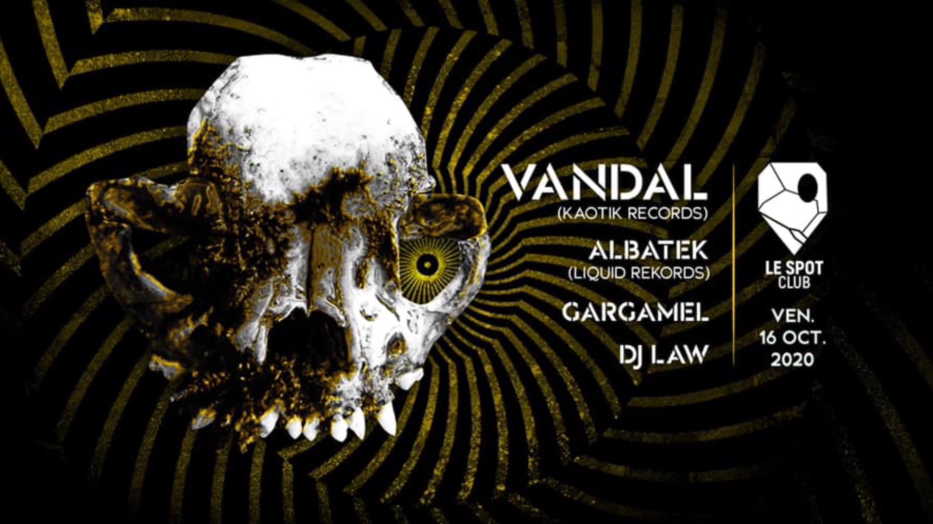 Vandal (Kaotik Records) + Albatek, Gargamel & DJ Law image