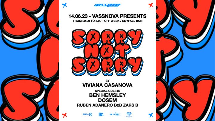 Cover for event: Vassnova Off Week Bcn pres. Ben Hemsley, Dosem, Viviana Casanova