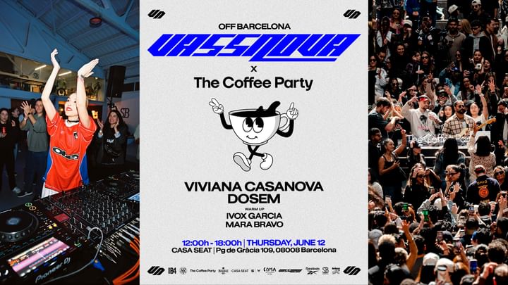 Cover for event: Vassnova x The Coffee Party OFF BCN