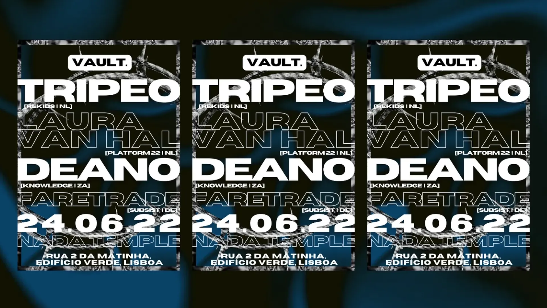 VAULT presents Tripeo, Deano, Laura Van Hal, & Faretrade at Nada Temple image