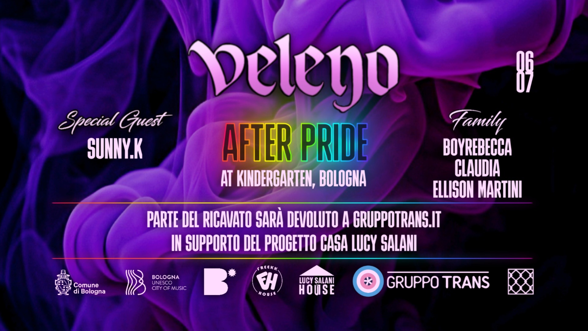Veleno act 9 w/SUNNY.K - After Pride Edition image