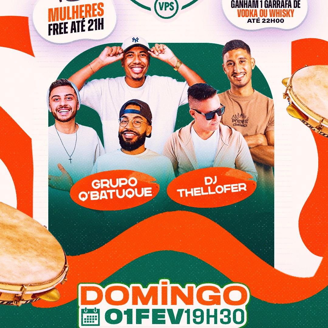VEM PRO SAMBA - Happy Hour 2 por 1 das 19:30 as 21h image