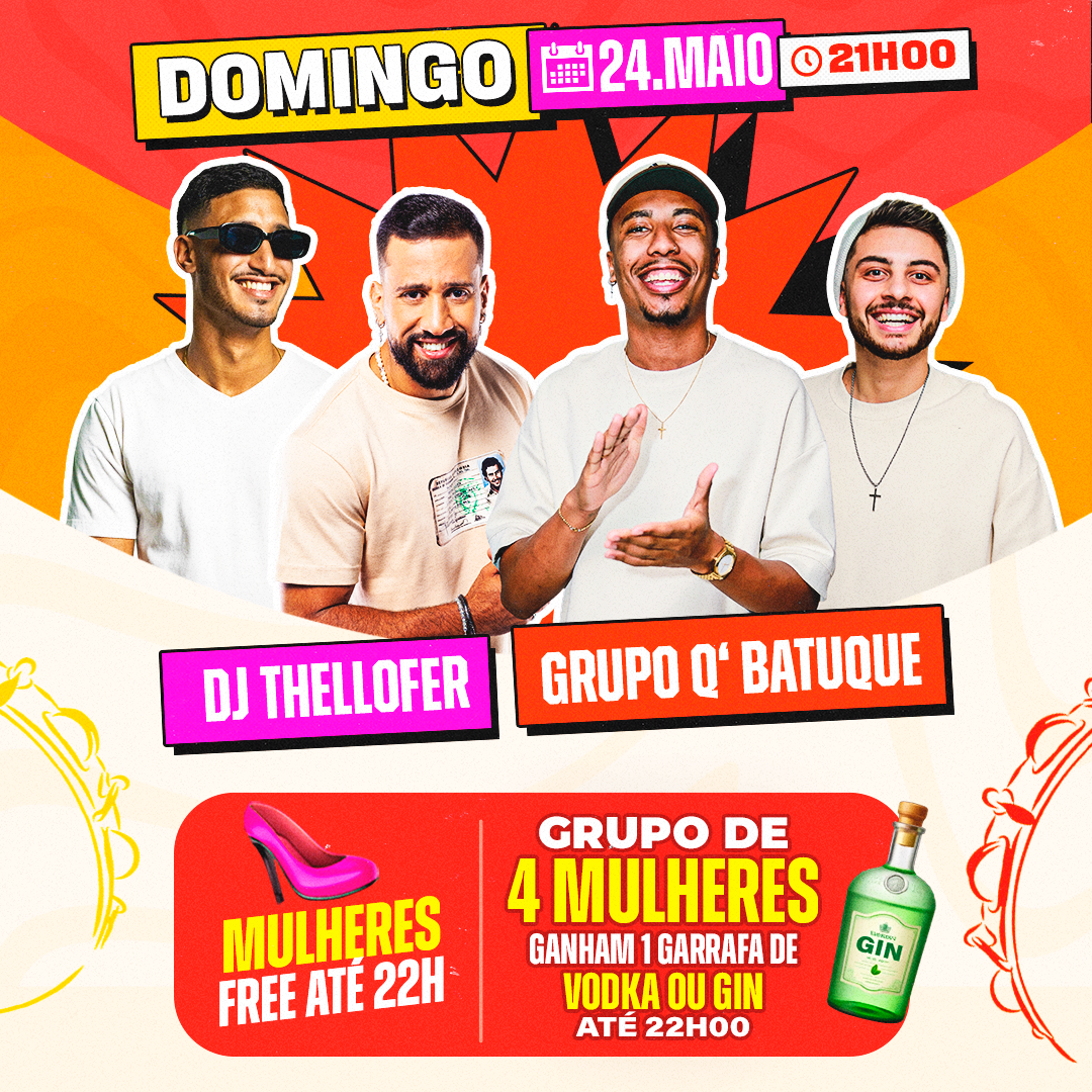 VEM PRO SAMBA - Happy Hour 2 por 1 das 21:00 às 23:00 image