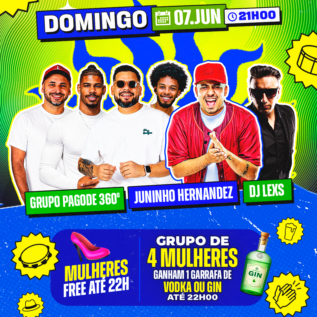 VEM PRO SAMBA - Happy Hour 2 por 1 das 21:00 às 23:00 image