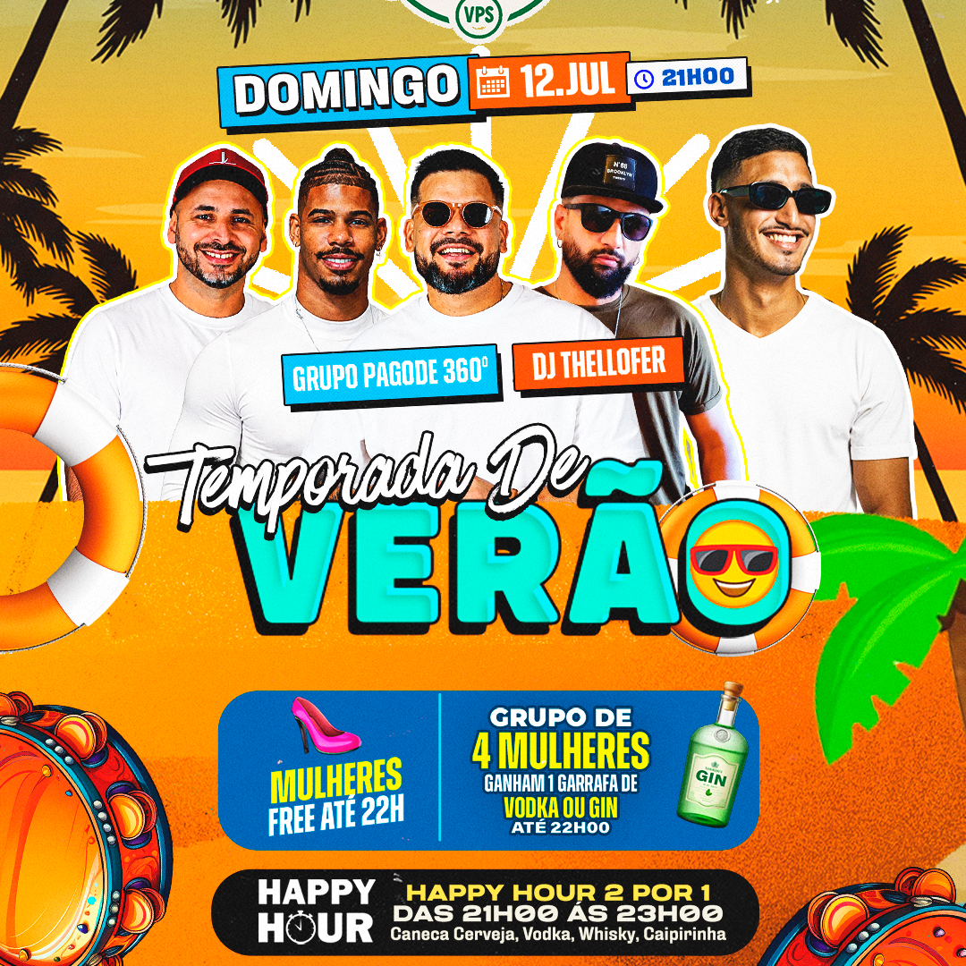 VEM PRO SAMBA - Happy Hour 2 por 1 das 21:00 às 23:00 image