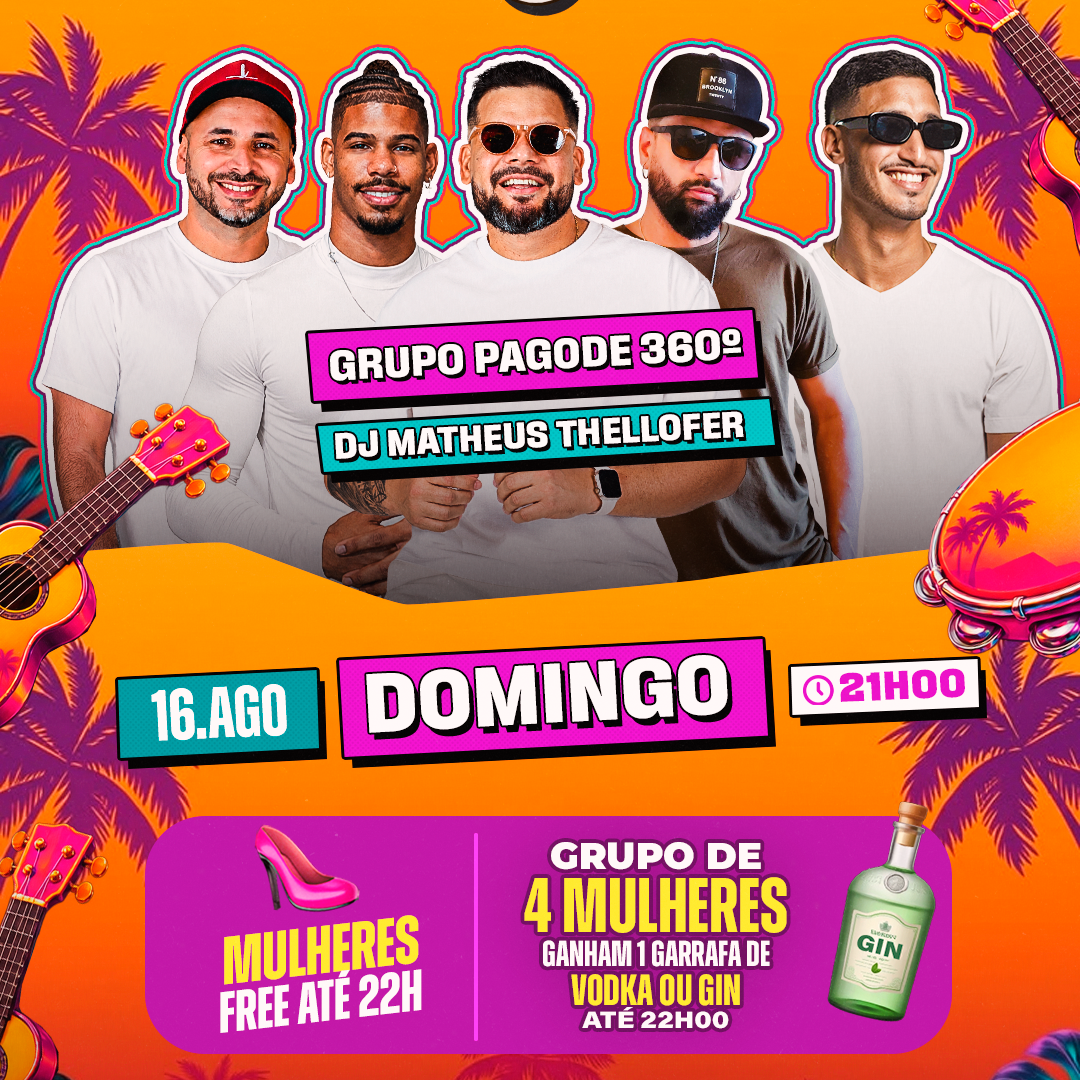VEM PRO SAMBA - Happy Hour 2 por 1 das 21:00 às 23:00 image