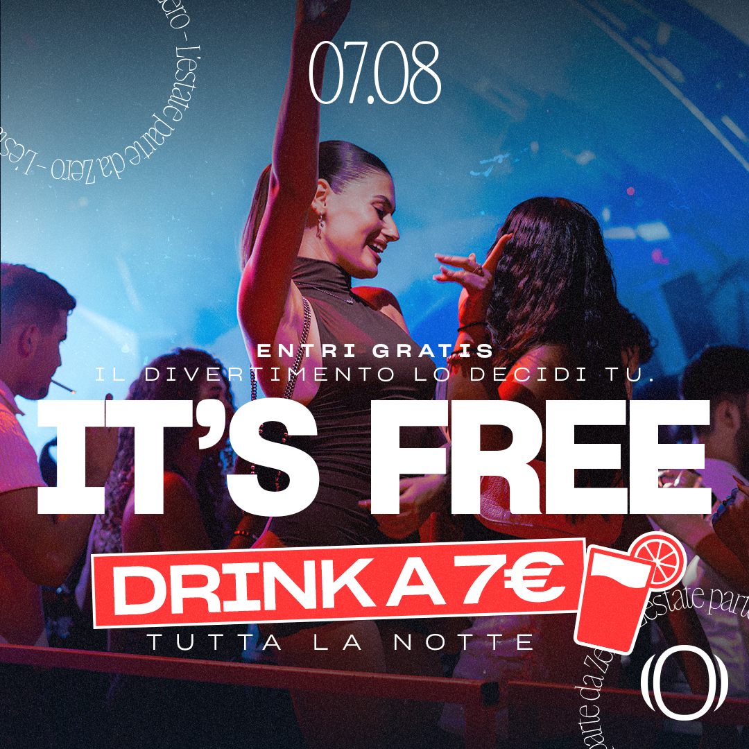 VEN 07.08 - IT'S FREE 🆓