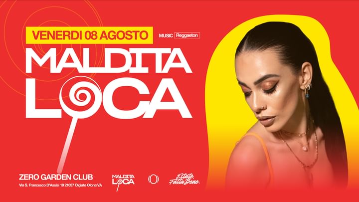 Cover for event: VEN 08.08 MALDITA LOCA