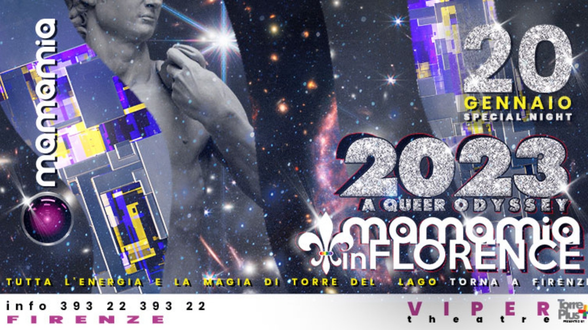 Ven. 20/01 - Mamamia In Florence - a Queer Odissey image