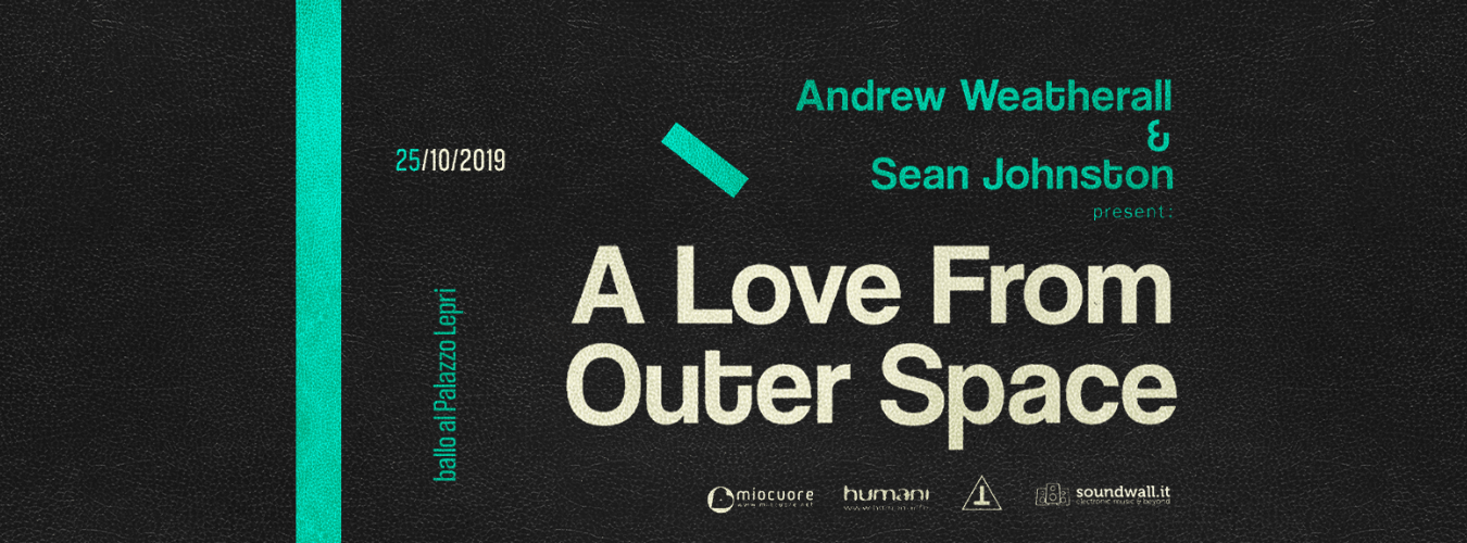 Ven 25 Ottobre | Andrew Weatherall & Sean Johnston pres. ALFOS - Ballo al Palazzo Lepri - Chieti image