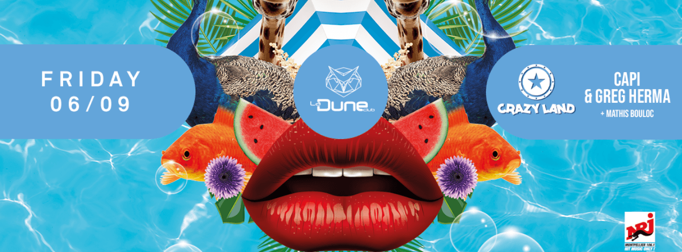 VENDREDI 6 SEPTEMBRE - CRAZY LAND image