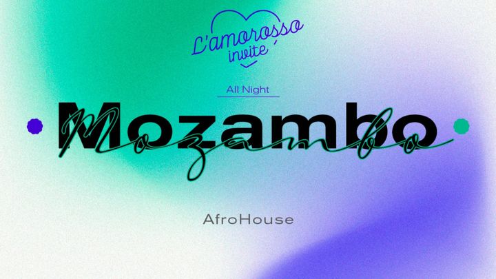 Cover for event: Vendredi 9 décembre l'Amorosso invite Mozambo