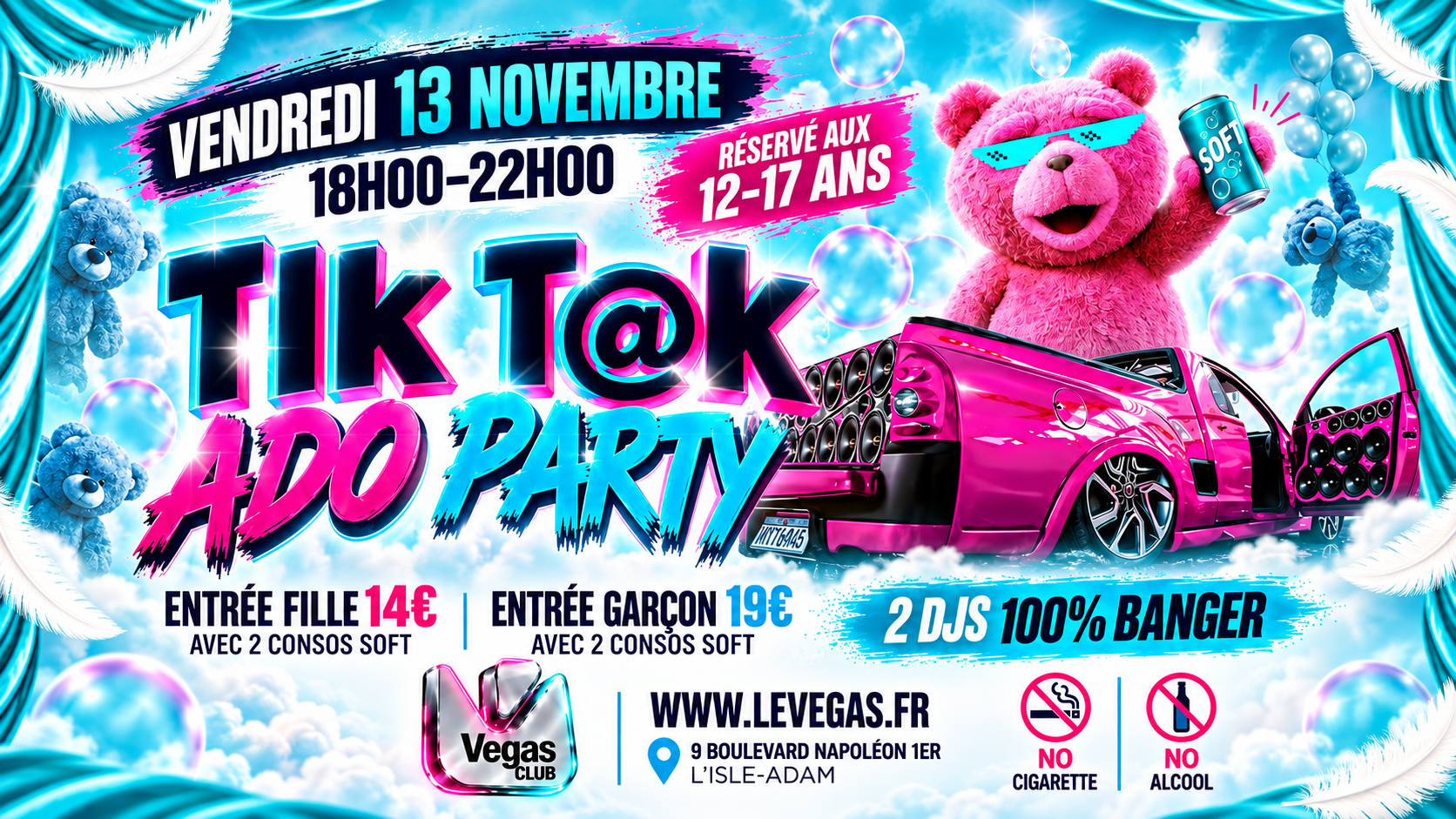 🏄‍♀️VENDREDI - ADO PARTY 12-17 ANS🏄‍♂️ image