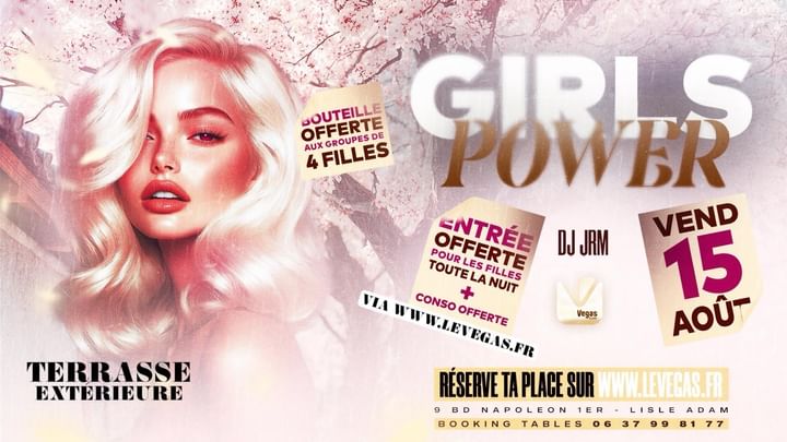 Cover for event: VENDREDI - GIRLS POWER 