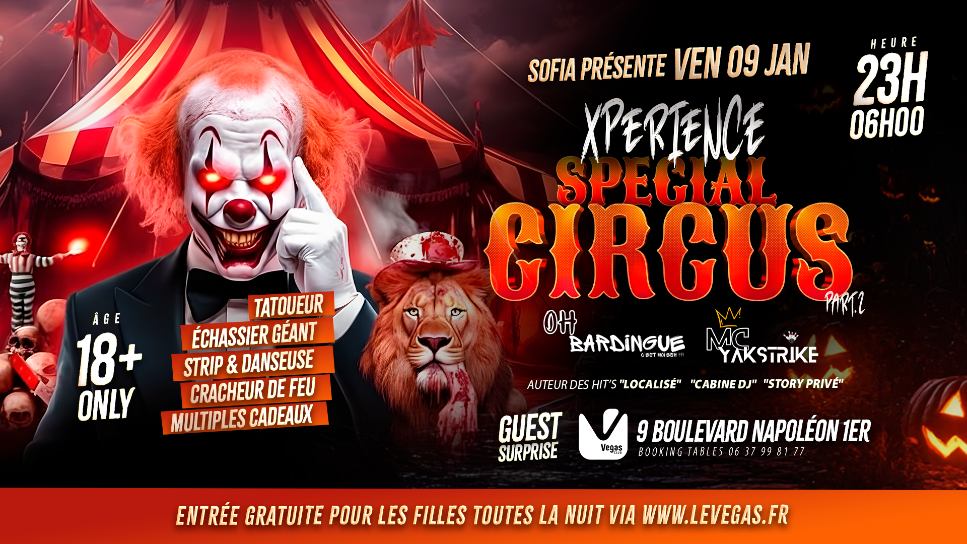 🎪VENDREDI - Xperience Spécial Circus🎪 image