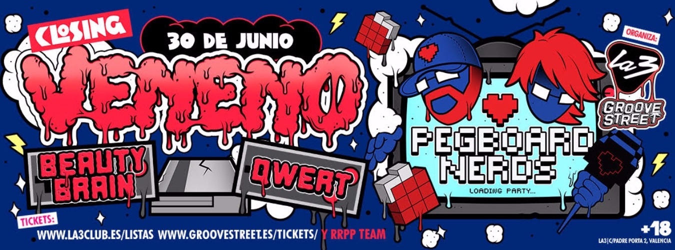Veneno Closing Party w/ Pegboard Nerds image