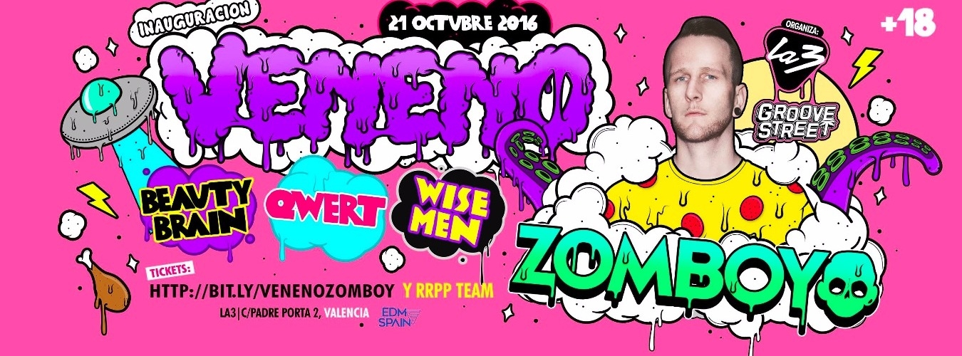VENENO Opening Party con ZOMBOY image
