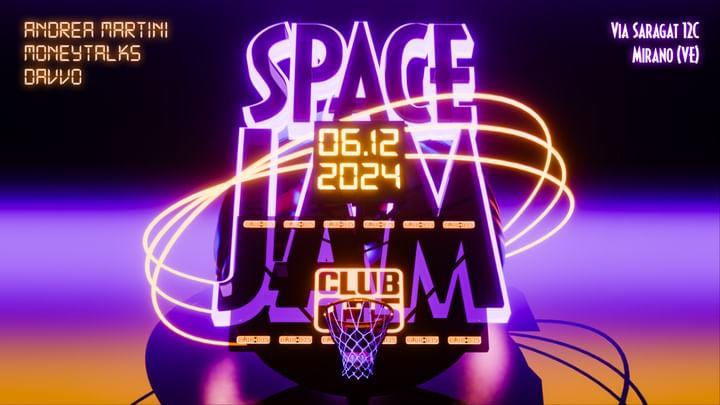 Cover for event: Venerdì 06 Dicembre - Space Jam