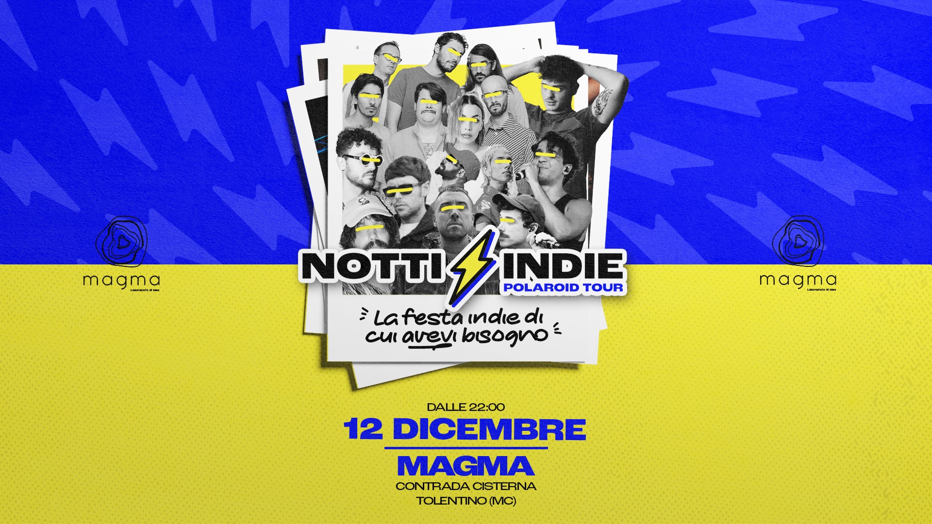 VENERDÌ 12 DICEMBRE- NOTTI INDIE at MAGMA image