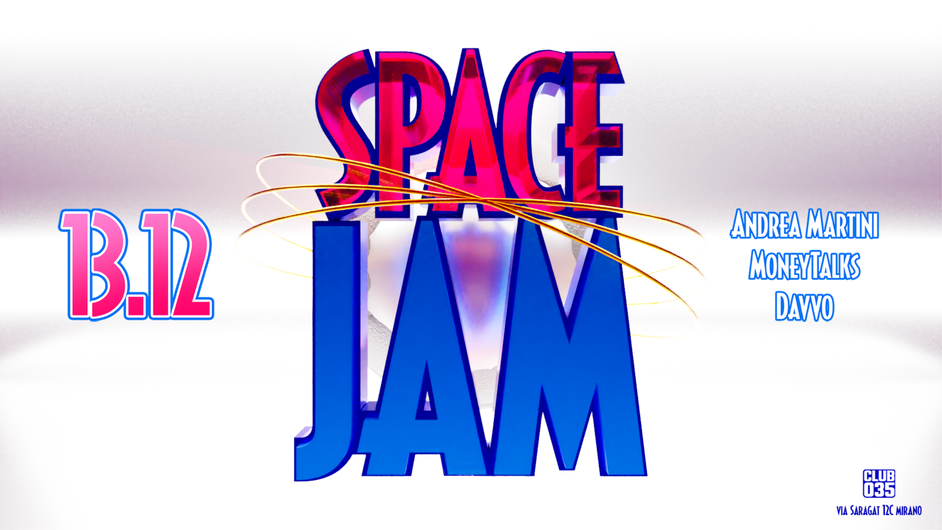 Venerdì 13 Dicembre - Space Jam