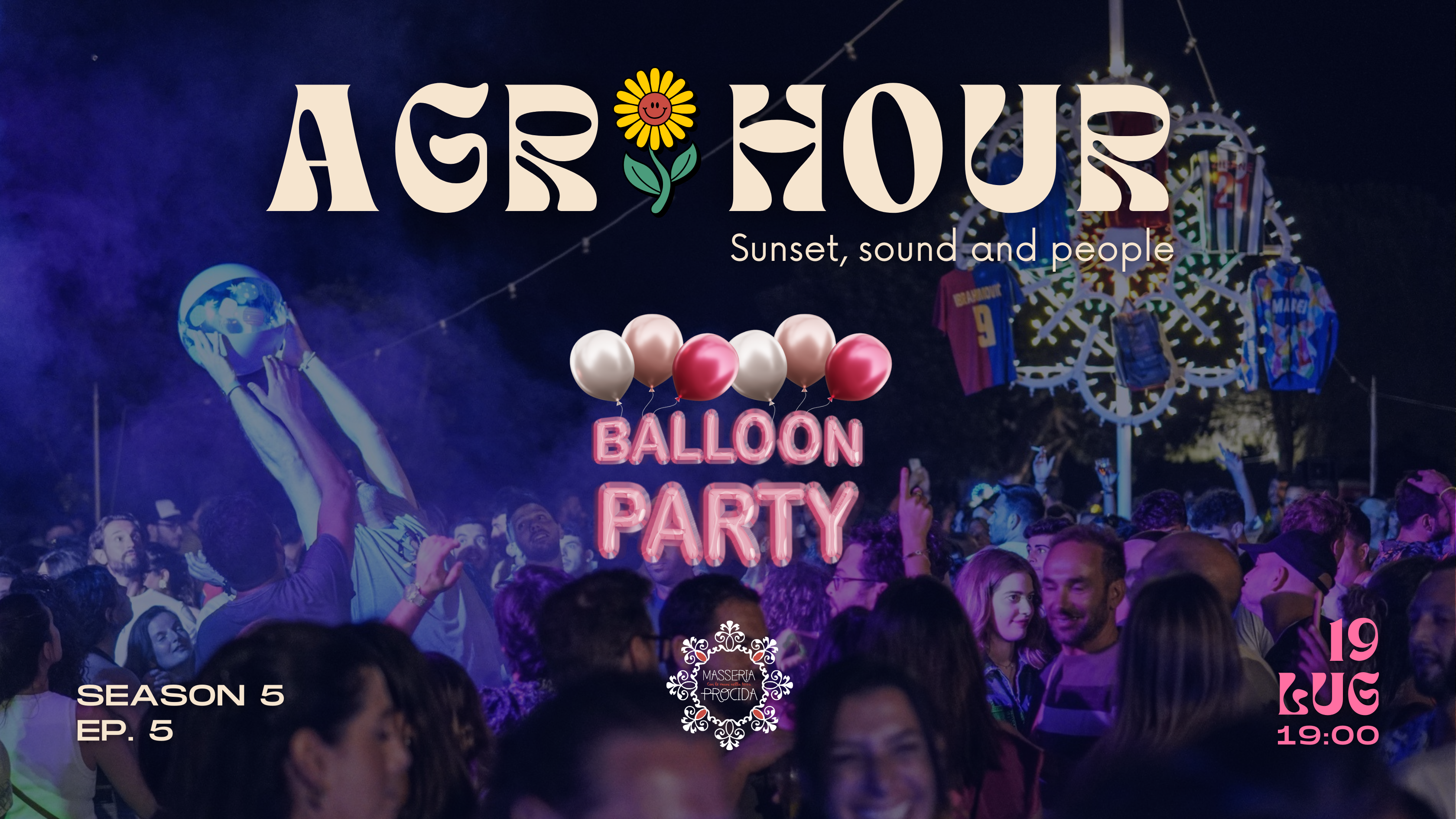Venerdì 19 Luglio| BALLOON AGRIHOUR | L'apericena al tramonto image
