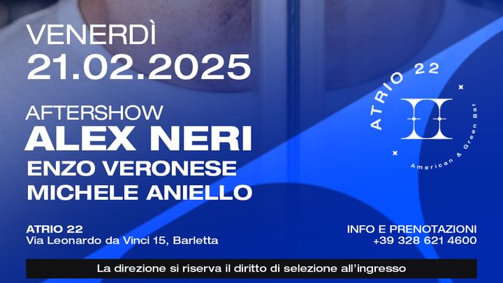 Cover for event: Venerdì 21 Febbraio 2025 Legends con ALEX NERI