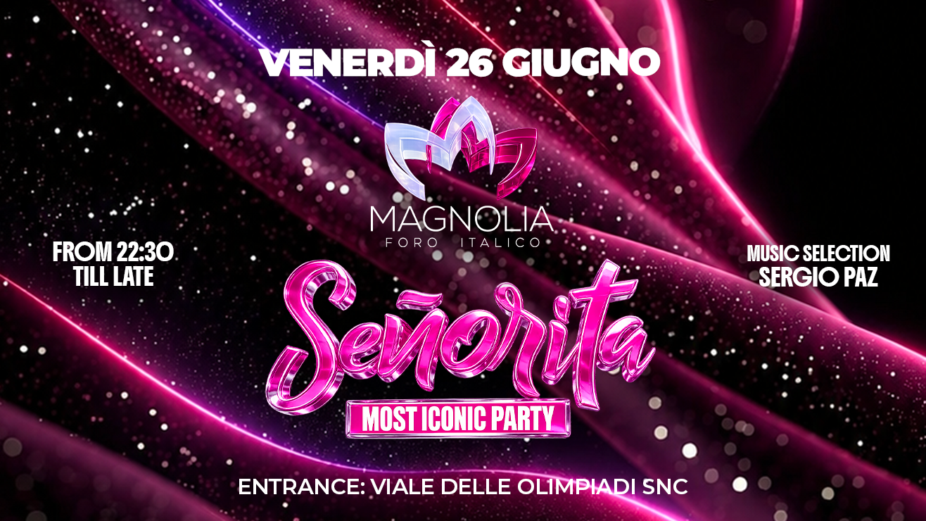 Venerdì 26 Giugno - Señorita on tour  image