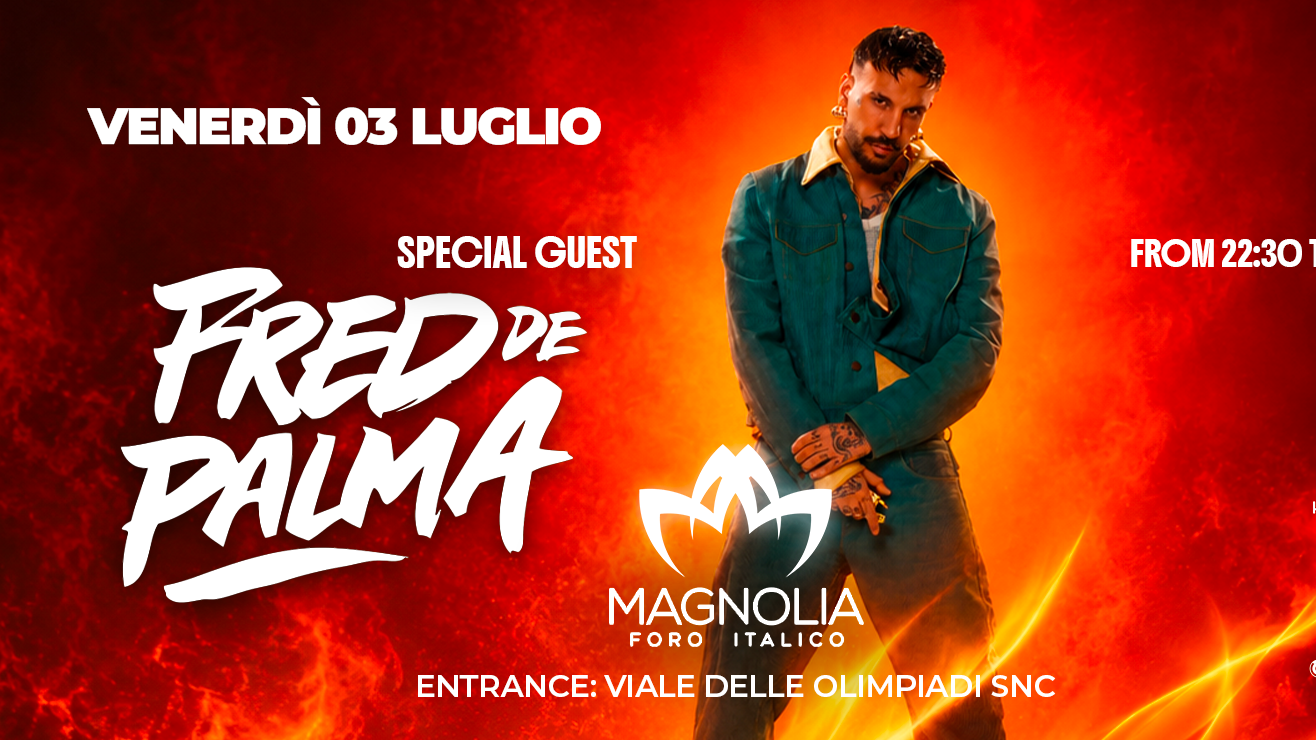 Venerdì 3 Luglio - Fred De Palma image