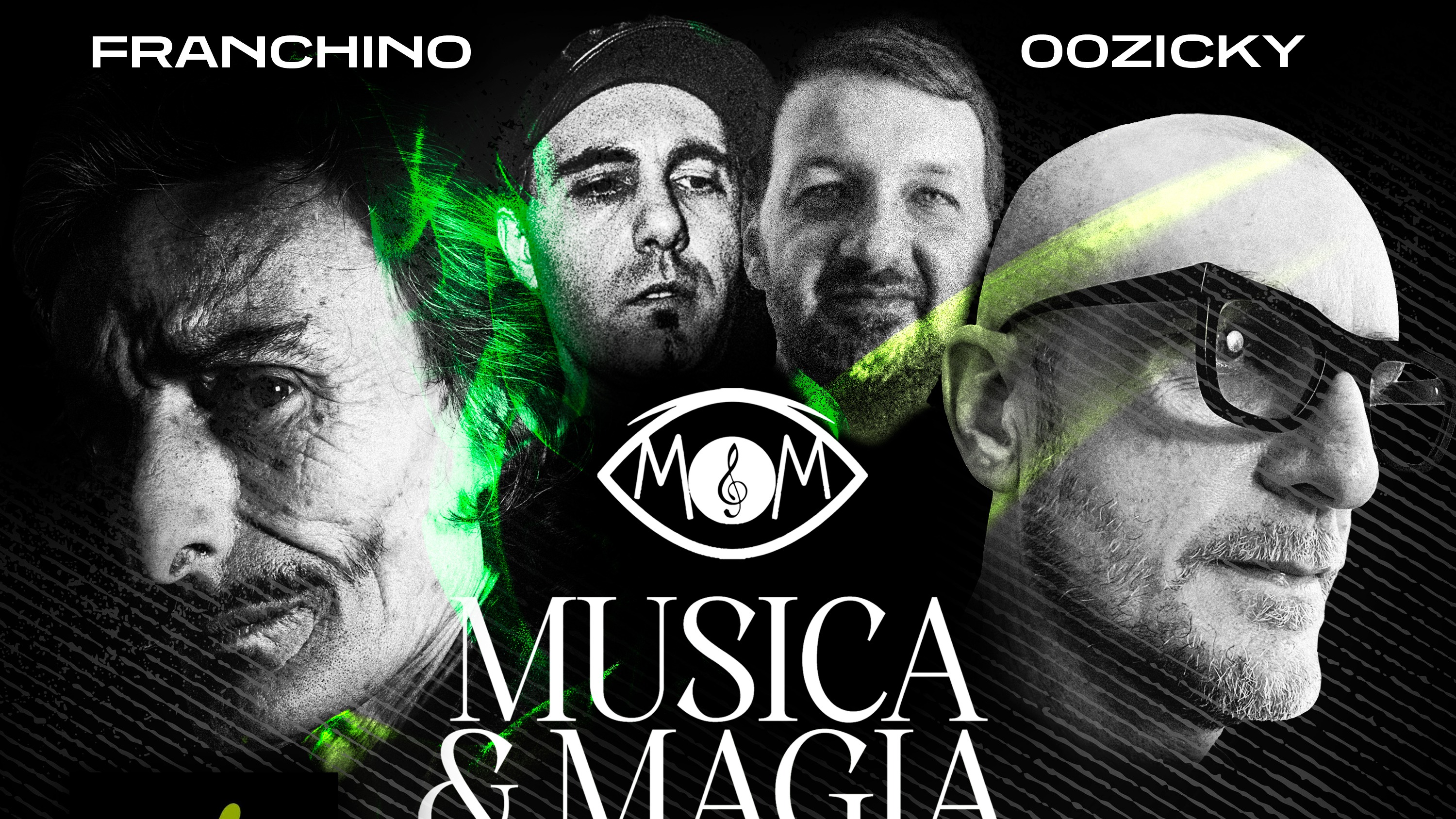 Venerdì 3 Maggio AEGUA pres MUSICA & MAGIA w/ FRANCHINO 00ZICKY MAURIZIO BENEDETTA SANDRO PINTORI